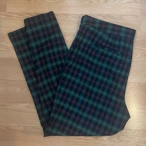 Talbots Chatham Ankle Pants in Talbots Tartan